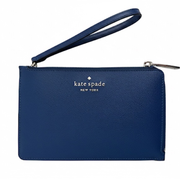 kate spade Handbags - Kate Spade Royal Blue Wristlet